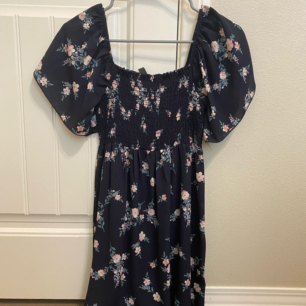 women’s puff sleeve mini dress